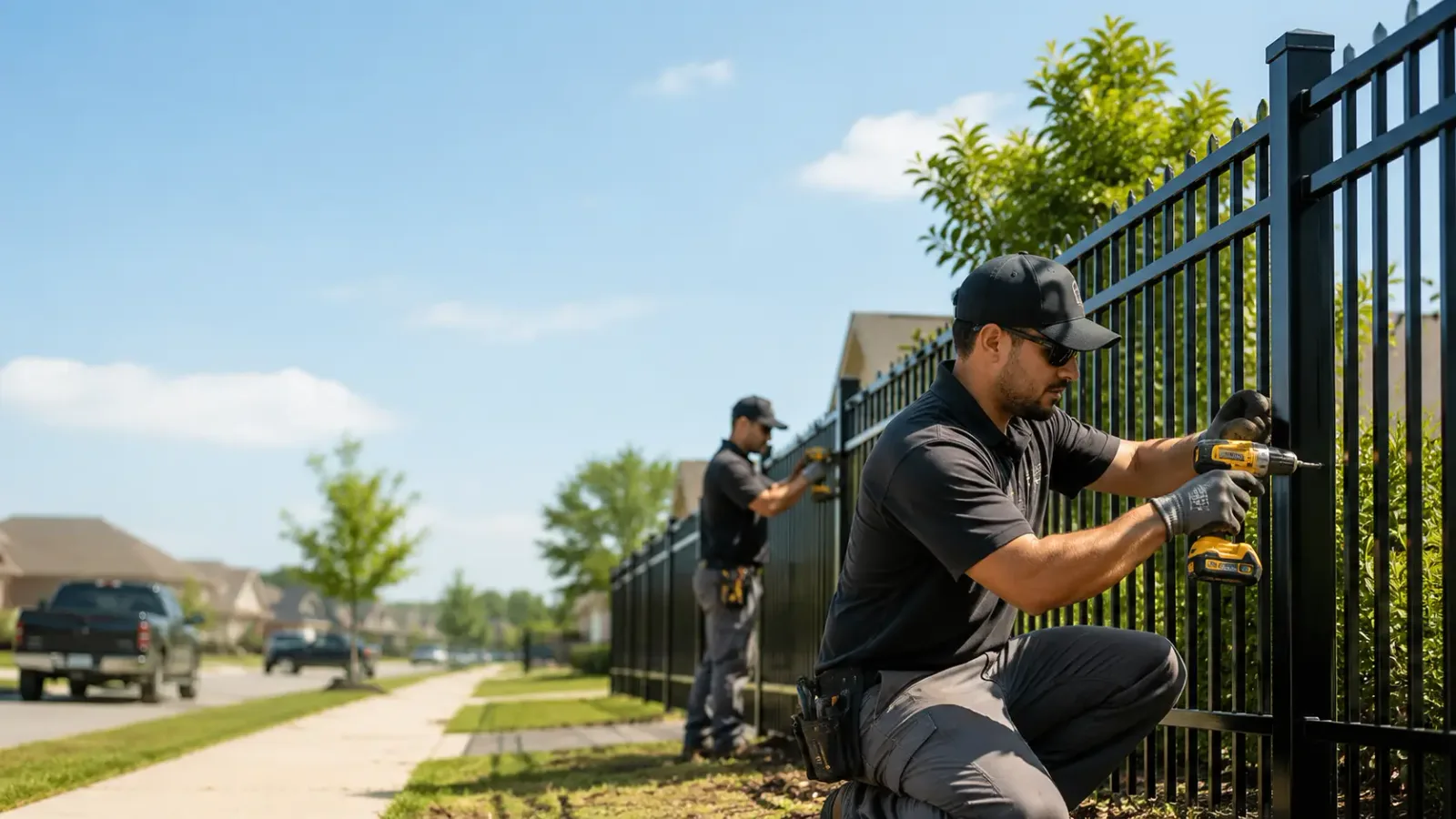 Metal Fence Installation in Rice, VA